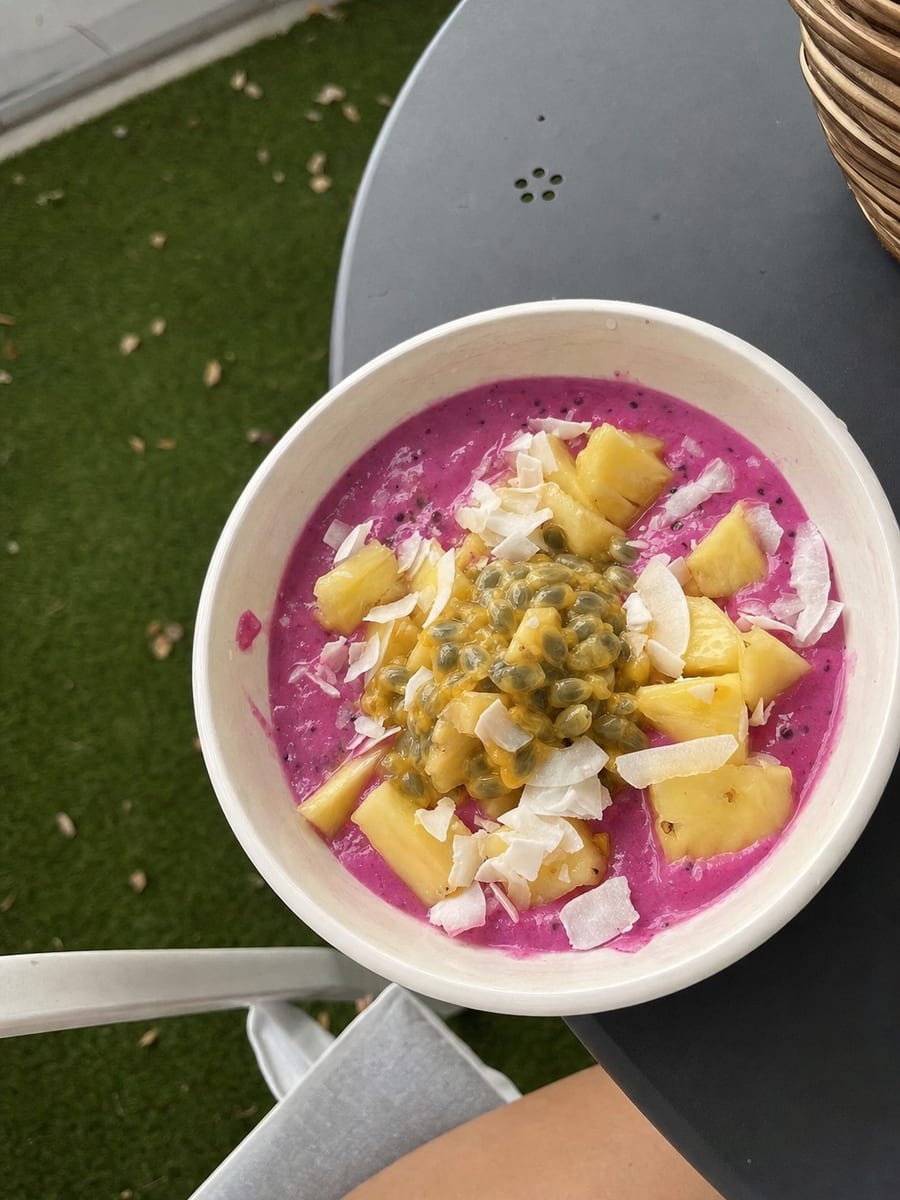 Tropical Pitaya Island Bowl, a recipe from Bloomplate 250