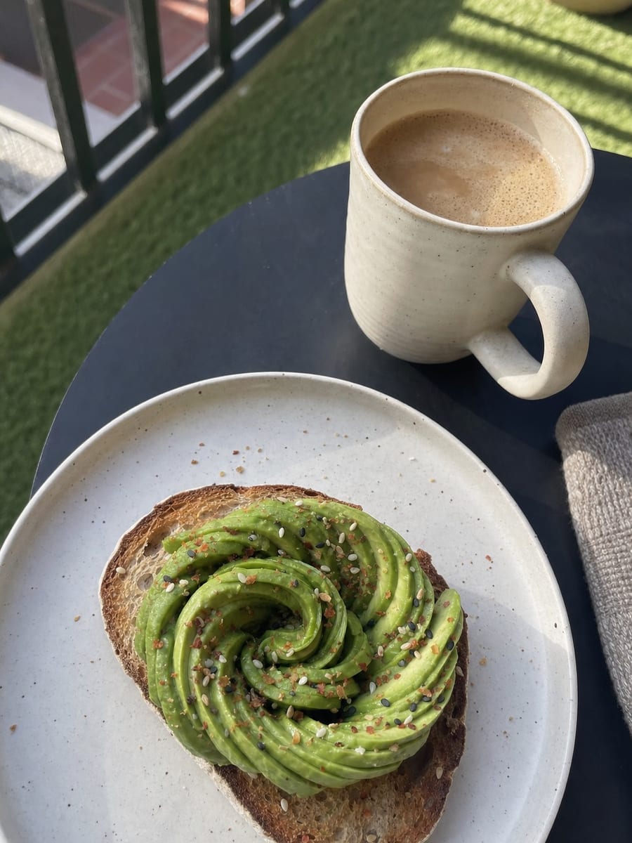 Avocado Rose Toast, a recipe from Bloomplate 250